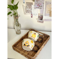 كوب يد كبيرة رسمة دب