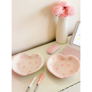 صحن فيونكات شكل قلب