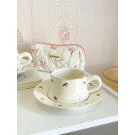 فنجان شاي مورد ورد صغير-1