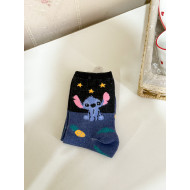 جراب طويل ستيتش أسود