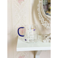 كوب شفاف just believe in your dreams