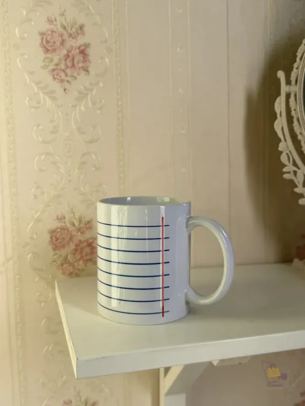 كوب الدفتر/يمكنك الكتابة والمسح