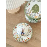 مجموعة الأرنب بيتر مع علبة مميزة-فنجان