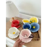 فنجان هاندميد شكل وردة مميز