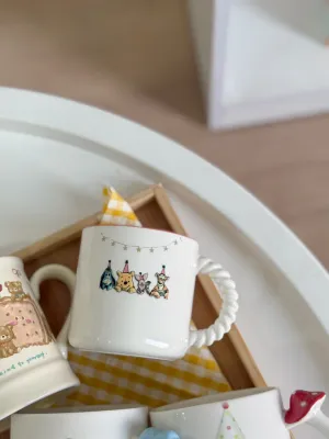 كوب ويني والأصدقاء يوم الميلاد🎉