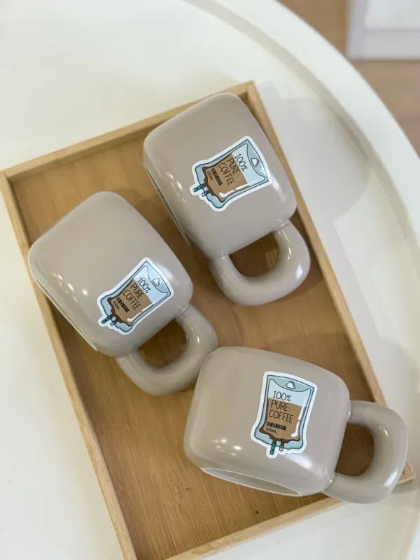 كوب عشاق القهوة حجم كبير 500 مل