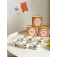 طقم 6 فناجين للعيد
