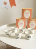 طقم 6 فناجين للعيد