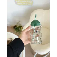 كوب شفاف دبدوب صغير