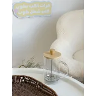 فرينش بريس شفاف وغطاء خشبي