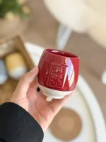 كوب حجم 200 مل تقريبا - قلبك موطن الأزهار🌸