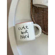 كوب أبيض nerd