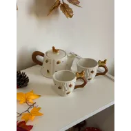 طقم السنجاب المميز🐿️أبريق وكوبين