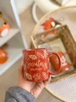 كوب خريفي أنيق🍁